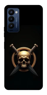 Чохол на TECNO Camon 18 Pro Golden Skull фото 1 з 1