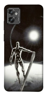 Чехол на Motorola Moto G32 Серебряный сёрфер фото 1 из 1