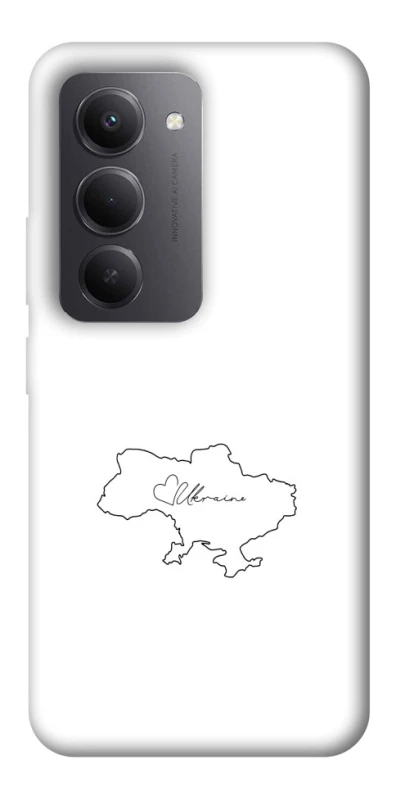 Чохол на Xiaomi Redmi 15 (EU) Ukraine map фото 1 з 1