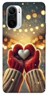 Чехол на Xiaomi Redmi K40 / K40 Pro / K40 Pro+ / Poco F3 Heart in hand фото 1 из 1