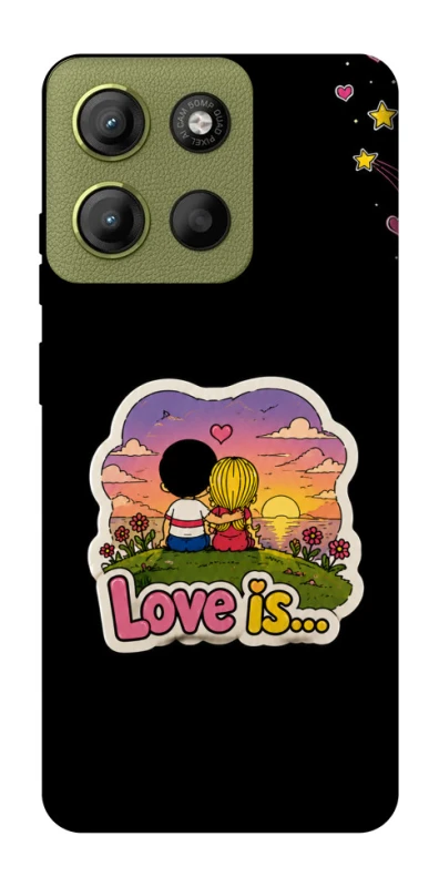 Чехол на Motorola Moto G15 4G Love is ver.5 фото 1 из 1