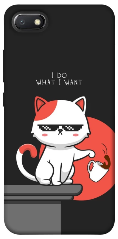 Чохол на Xiaomi Redmi 6A I do what i wont фото 1 з 1