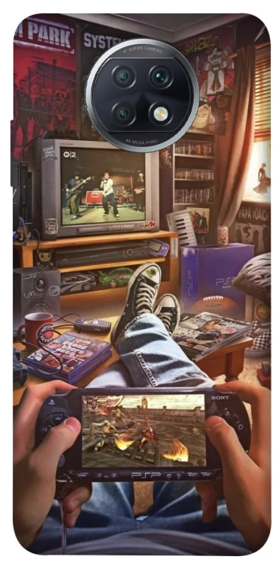 Чехол на Xiaomi Redmi Note 9 5G / Note 9T Retro style v4 фото 1 из 1