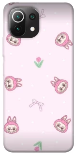 Чохол на Xiaomi Mi 11 Lite Labubu Flower фото 1 з 1