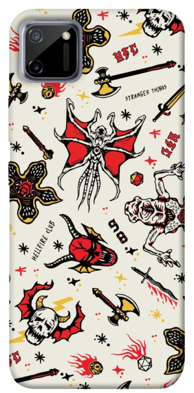Чехол на Realme C11 Stranger Things ver.2 фото 1 из 1