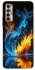 Чехол на TECNO Camon 17P Water And Fire фото 1 из 1