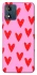 Чохол на Motorola Moto E13 Red hearts 2 фото 1 з 1