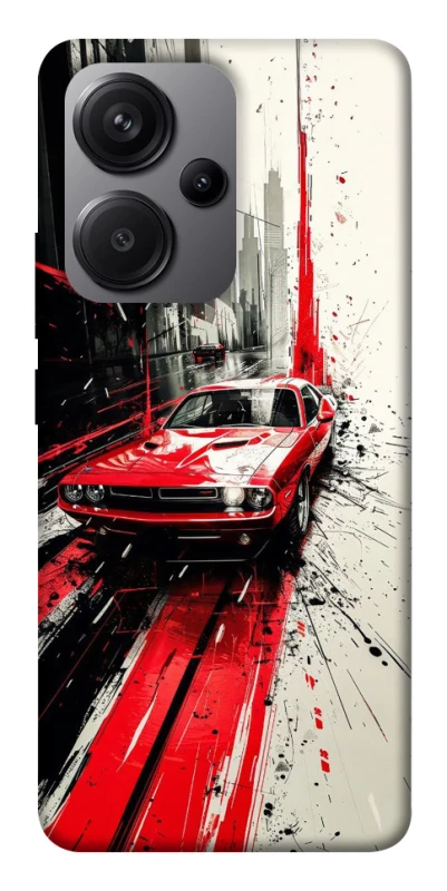 Чехол на Xiaomi Redmi Note 13 Pro+ Painted Mustang фото 1 из 1