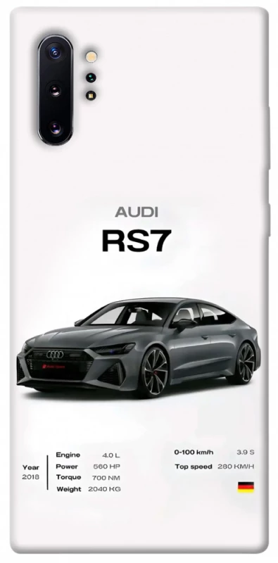 Чехол на Samsung Galaxy Note 10 Plus Audi RS7 фото 1 из 1