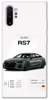 Чехол на Samsung Galaxy Note 10 Plus Audi RS7 фото 1 из 1