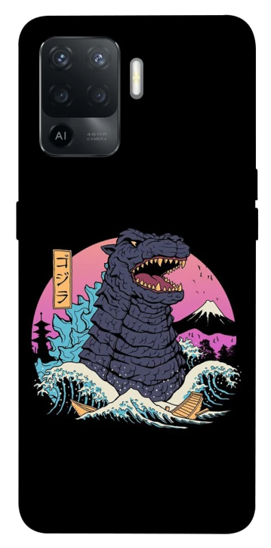 Чехол на Oppo Reno 5 Lite Годзила фото 1 из 1