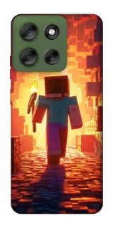 Чохол на Motorola Moto G56 5G Minecraft adventure фото 1 з 1