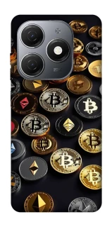 Чехол на TECNO Spark 20 Many coins фото 1 из 1