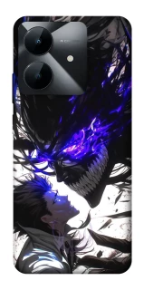 Чехол на Realme Note 60x Black soul anime фото 1 из 1