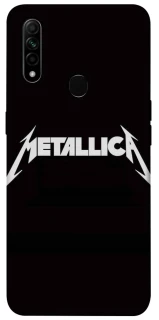 Чохол на Oppo A31 Metallica logo фото 1 з 1
