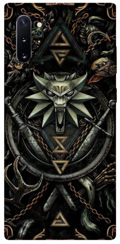 Чехол на Samsung Galaxy Note 10 Plus Ведьмак фото 1 из 1