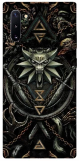 Чехол на Samsung Galaxy Note 10 Plus Ведьмак фото 1 из 1