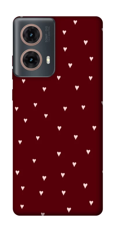 Чохол на Motorola Moto G85 Smal hearts фото 1 з 1
