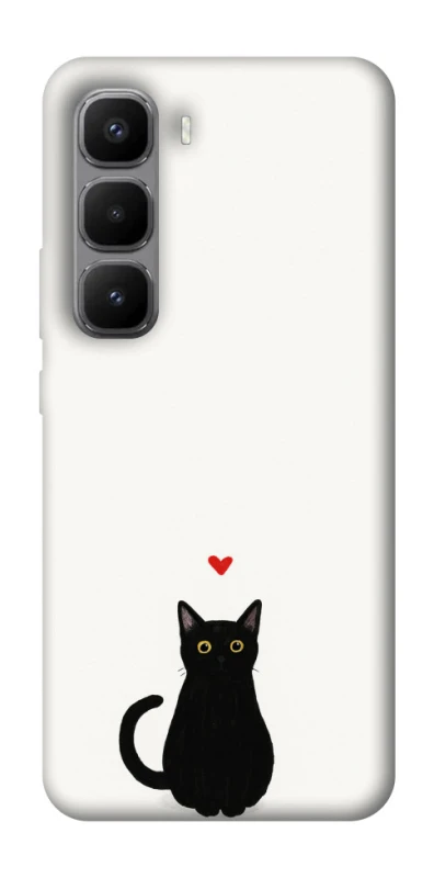 Чохол на Infinix Hot 60 Pro+ cat in love фото 1 Чохол на Infinix Hot 60 Pro+ cat in love фото 1 з 1