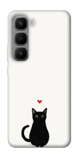 Чохол на Infinix Hot 60 Pro+ cat in love фото 1 Чохол на Infinix Hot 60 Pro+ cat in love фото 1 з 1