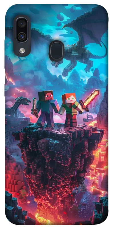 Чохол на Samsung Galaxy A20 / A30 Minecraft v3 фото 1 з 1