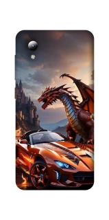 Чохол на ZTE Blade A3 (2019) Сar and dragon фото 1 з 1