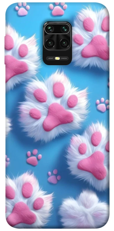 Чохол на Xiaomi Redmi Note 9s / Note 9 Pro / Note 9 Pro Max Cat paw фото 1 з 1