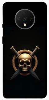 Чохол на OnePlus 7T Golden Skull фото 1 з 1