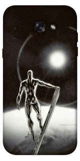 Чохол на Samsung A720 Galaxy A7 (2017) Срібний серфер фото 1 з 1