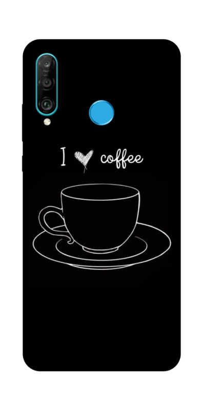 Чохол на Huawei P30 lite Black coffee фото 1 з 1