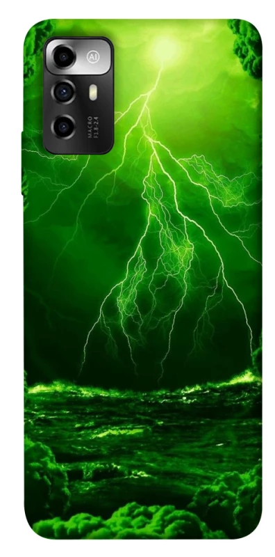 Чехол на ZTE Blade A72 Молния v2 фото 1 из 1