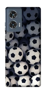 Чехол на Motorola Edge 50 Футбольные мячи фото 1 из 1