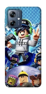Чехол на Motorola Moto G54 Power Roblox collage ver.3 фото 1 из 1