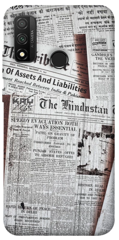 Чехол на Huawei P Smart (2020) Газеты фото 1 из 1