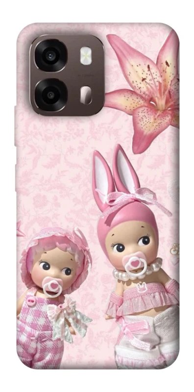 Чехол на Oppo A6 Vintage Blossom Twins фото 2 из 2