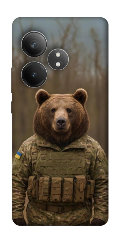 Чохол на Realme GT Neo 6 SE Ведмідь захисник фото 1 з 1