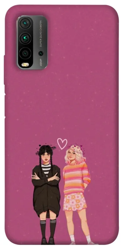 Чехол на Xiaomi Redmi 9T Raven & Rainbow Wednesday фото 1 из 1