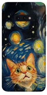 Чехол на Samsung Galaxy S10e paint cat фото 1 из 1