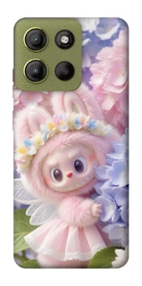 Чехол на Motorola Moto G15 4G Labubu & Flowers ver.1 фото 1 из 1