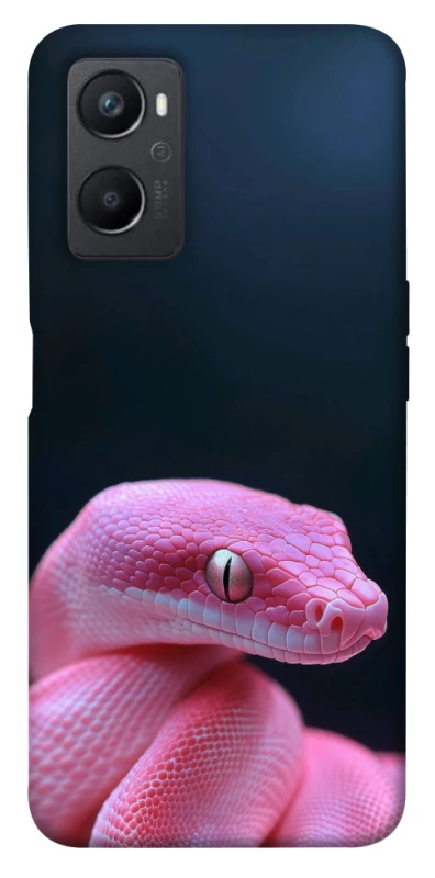 Чохол на Oppo A96 Рожева змія фото 1 з 1