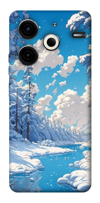 Чехол на TECNO Pova 6 Neo (LI6) Winter art фото 1 из 1