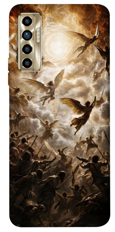 Чехол на TECNO Camon 17P angels фото 1 из 1