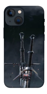 Чохол на Apple iPhone 13 mini (5.4") Мечі Ведьмака фото 1 з 1