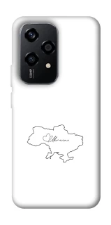 Чохол на Honor 200 Lite Ukraine map фото 1 з 1