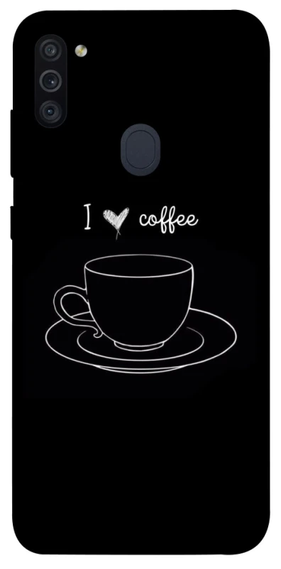 Чохол на Samsung Galaxy M11 Black coffee фото 1 з 1
