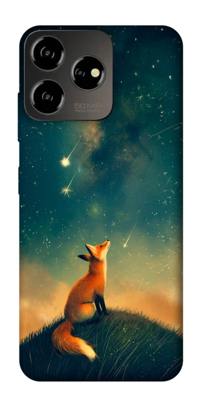 Чехол на ZTE Blade V50 Design 4G Sky fox фото 1 из 1