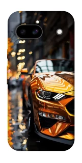 Чехол на Google Pixel 8a Golden sports car фото 1 из 1