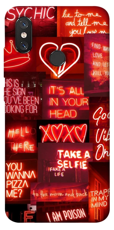 Чохол на Xiaomi Mi 8 Love collage ver.7 фото 1 з 1