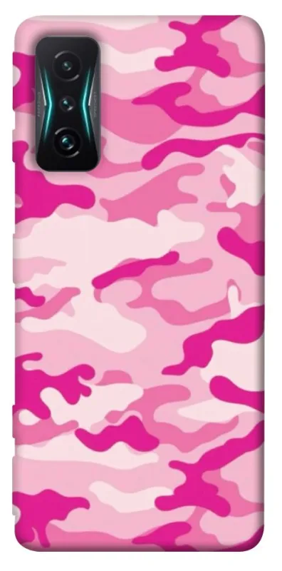 Чехол на Xiaomi Redmi K50 Gaming camouflage pink фото 1 из 1