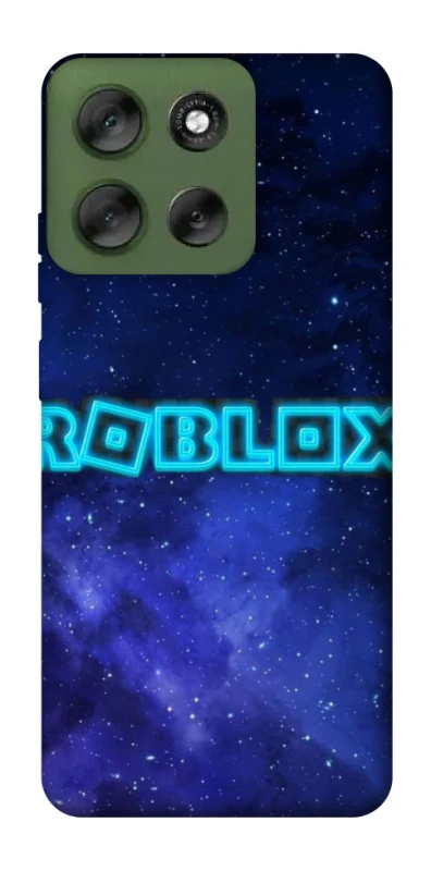 Чохол на Motorola Moto G56 5G Roblox Space Logo Blue фото 1 з 1